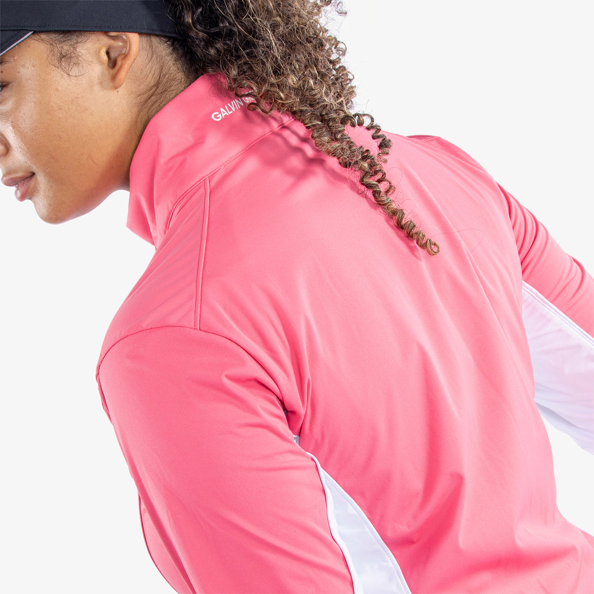 Galvin Green Women's Windproof Navy Jacket for INTERFACE-1™ Innovation with Tailored Elegance
