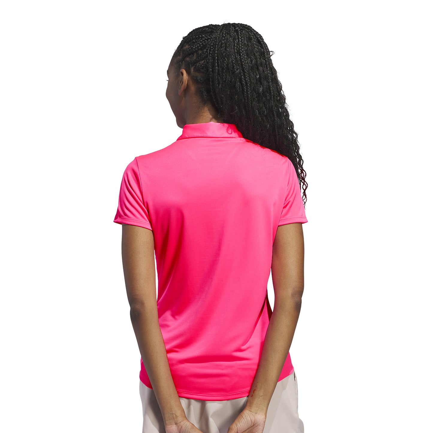 adidas Golf Ladies Solid Performance Short Sleeve Polo