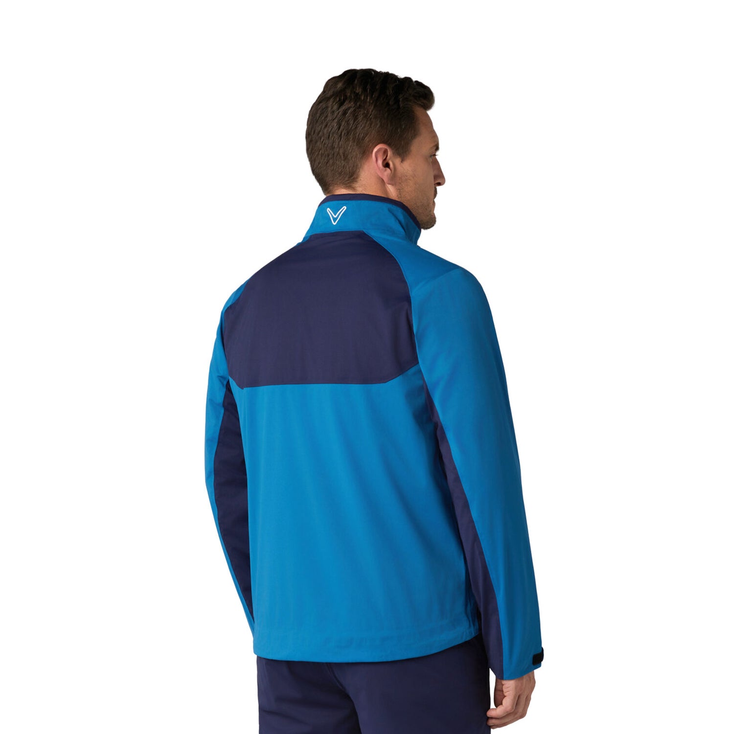 Callaway Mens Waterproof Jacket with Contrast Panels
