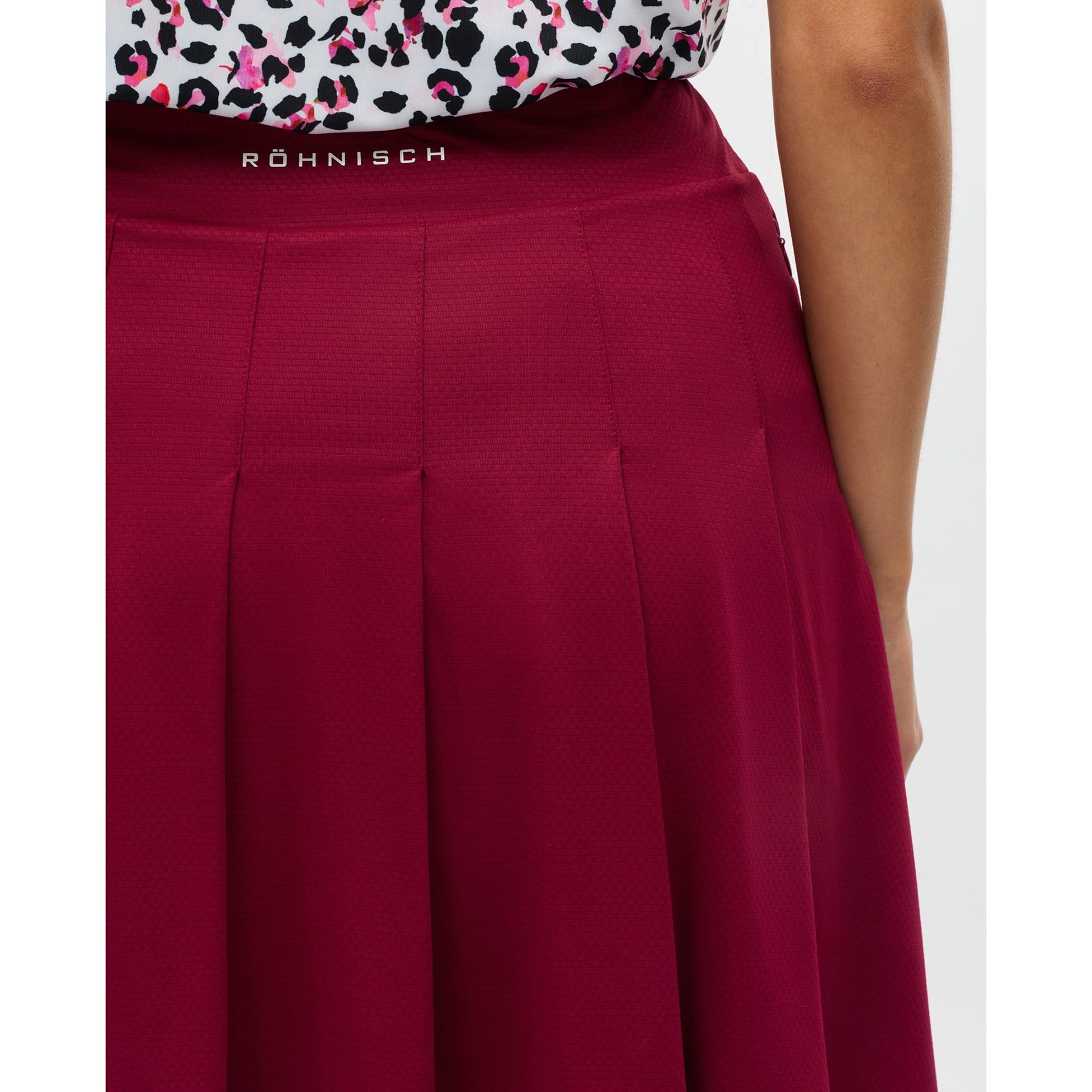 Rohnisch Ladies Pleated Skort for Flattering Coverage with Refined, Feminine Style