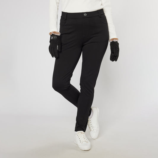 Swing Out Sister Ladies Tanya Fashion Trousers in Pitch Black