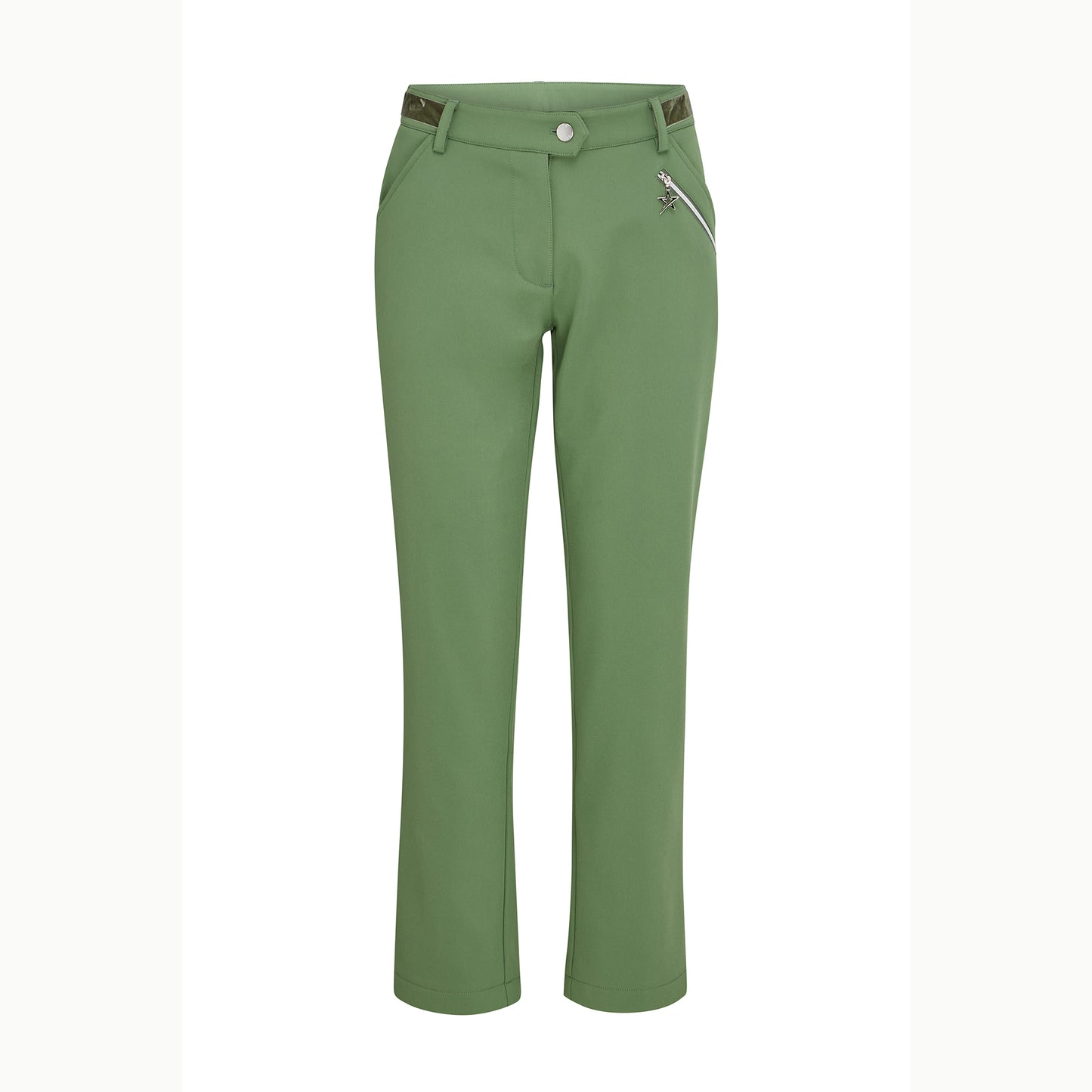 Swing Out Sister Ladies Windstopper Water Resistant Thermal Trousers in Sage