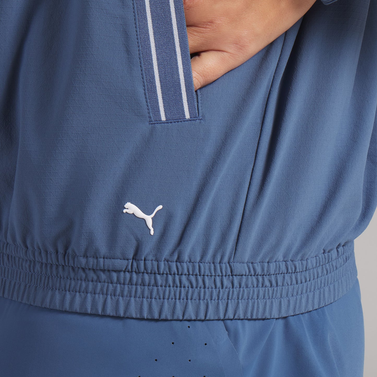 Puma Ladies Golf Wind Jacket Functional & Feminine with Swing Ready Back Detail