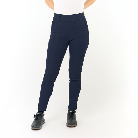 Pure Golf Ladies Pull-On Trouser in Navy