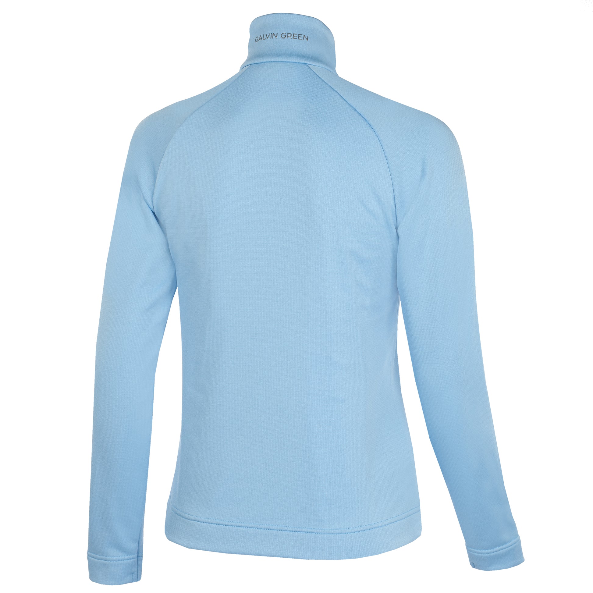 Galvin Green Ladies INSULA Zip-Neck Top in Alaskan Blue