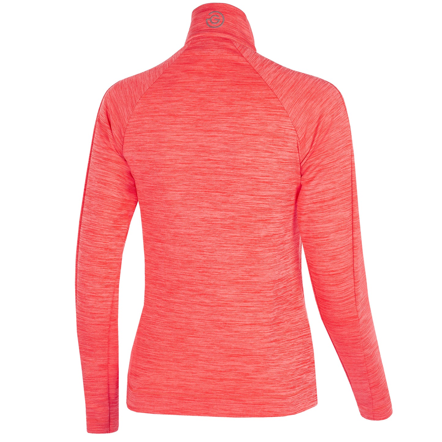 Galvin Green Ladies INSULA Zip Neck Mid-layer Top in Coral