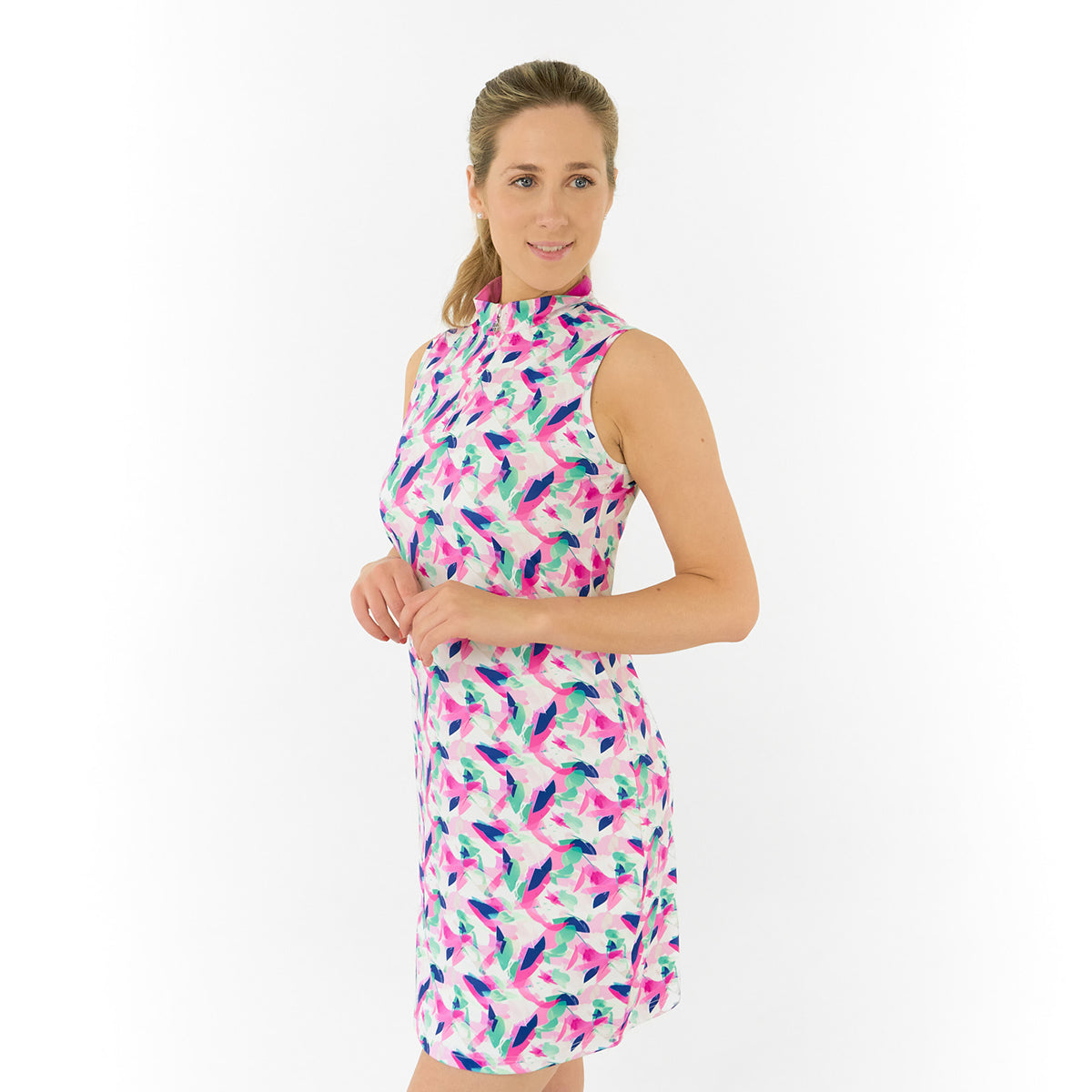 Pure Golf Sleeveless Dress - From Fairway to 19th Hole