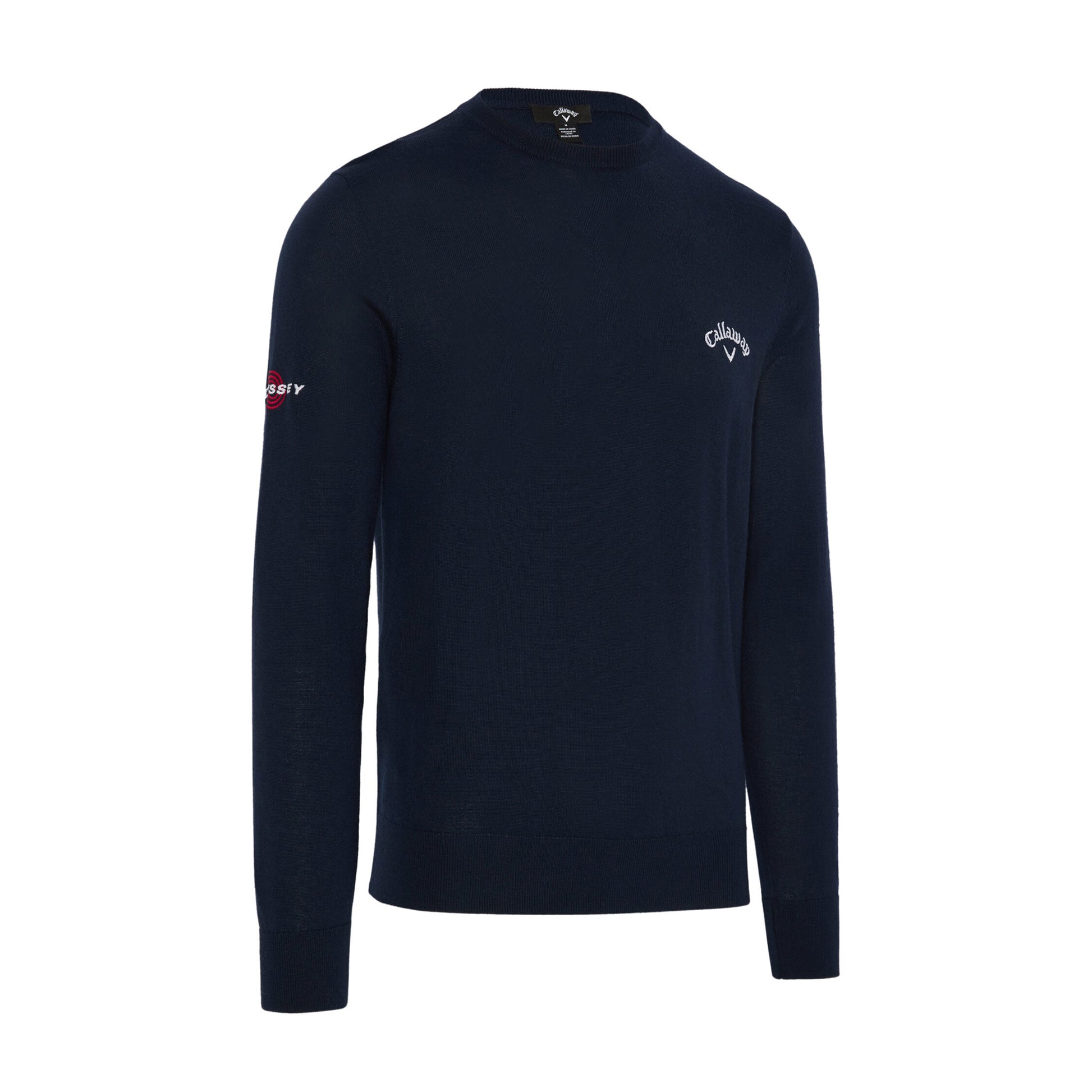 Callaway Mens Navy Merino Blend Thermal Sweater