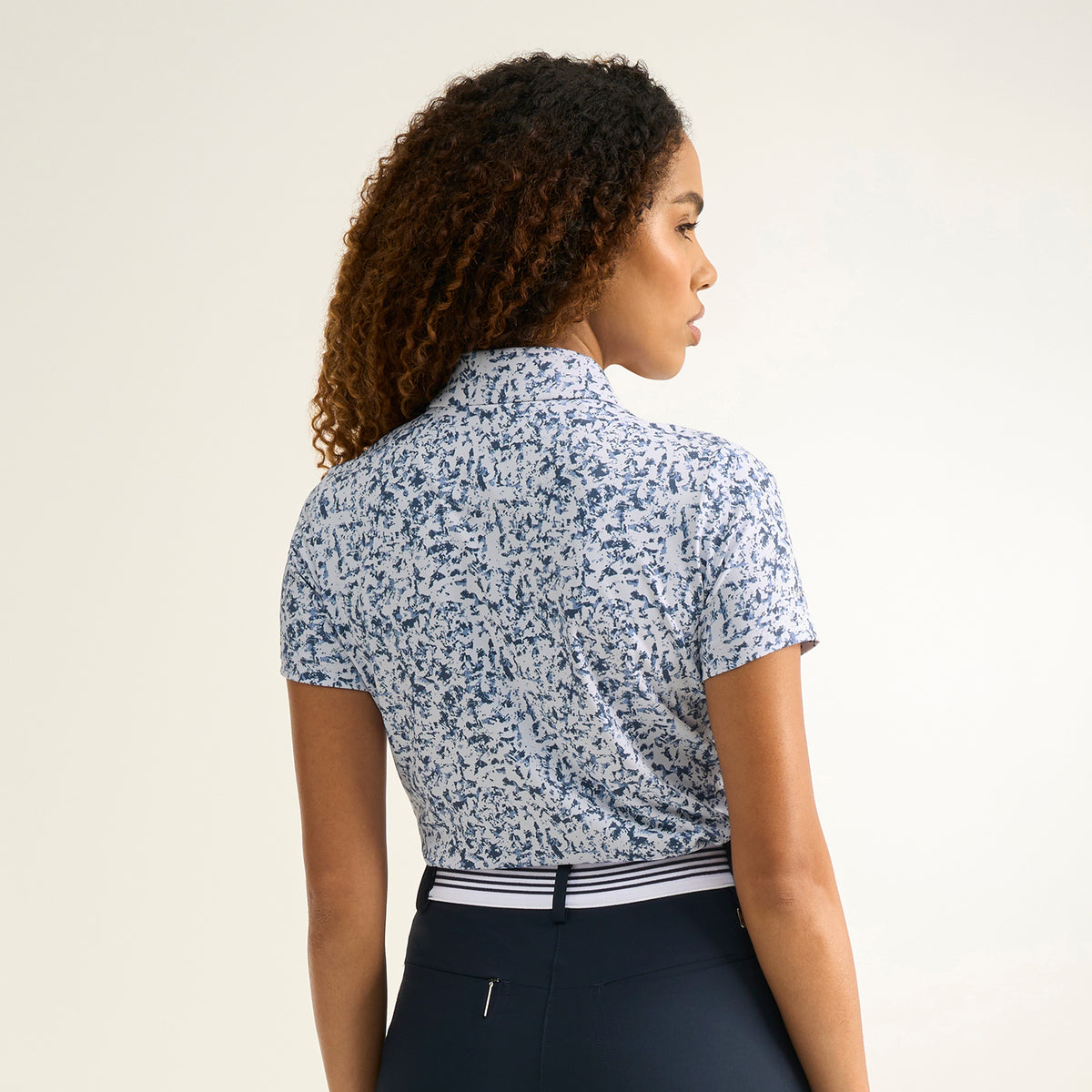 PING Ladies Printed Golf Polo Shirt