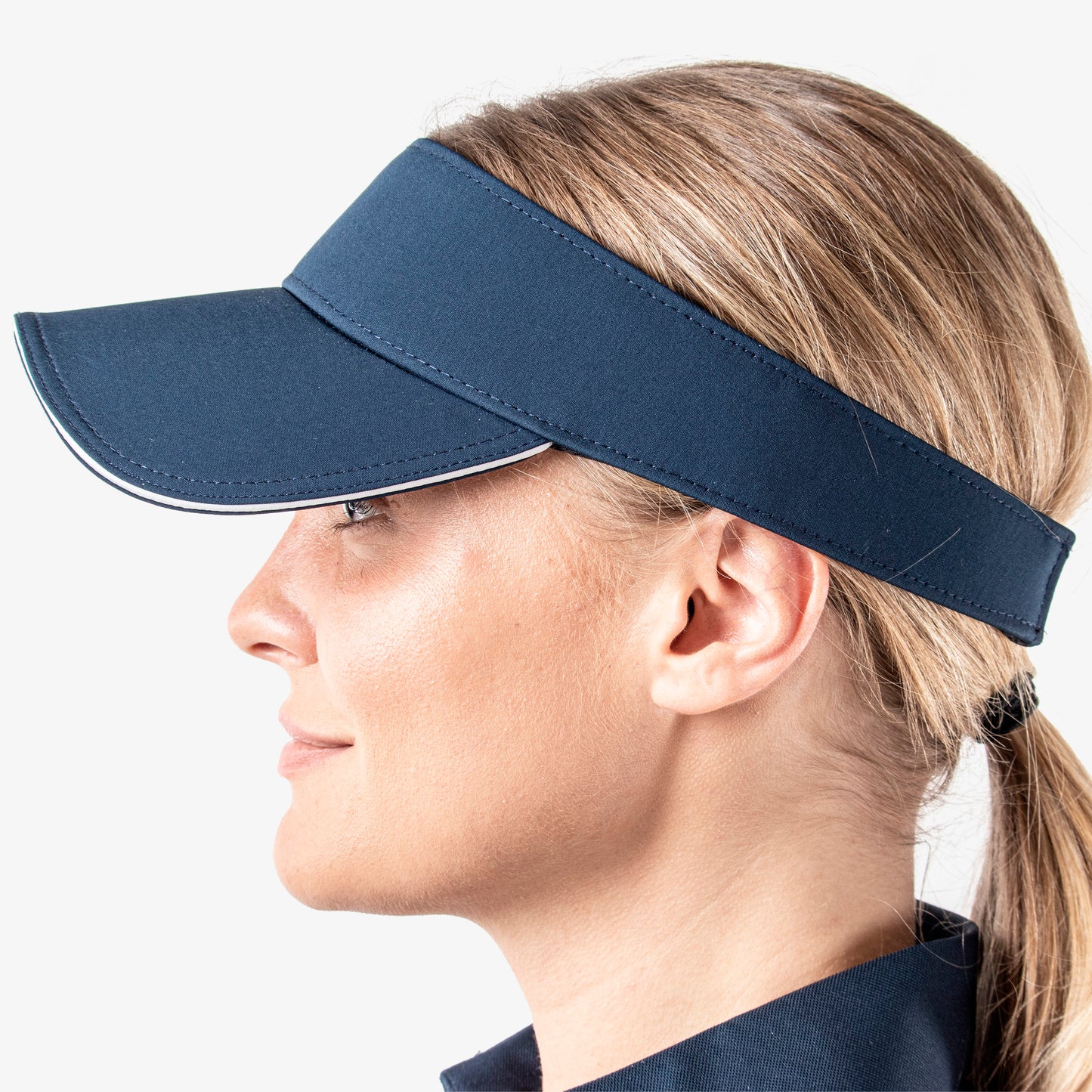 Galvin Green Ladies Adjustable Visor in Navy