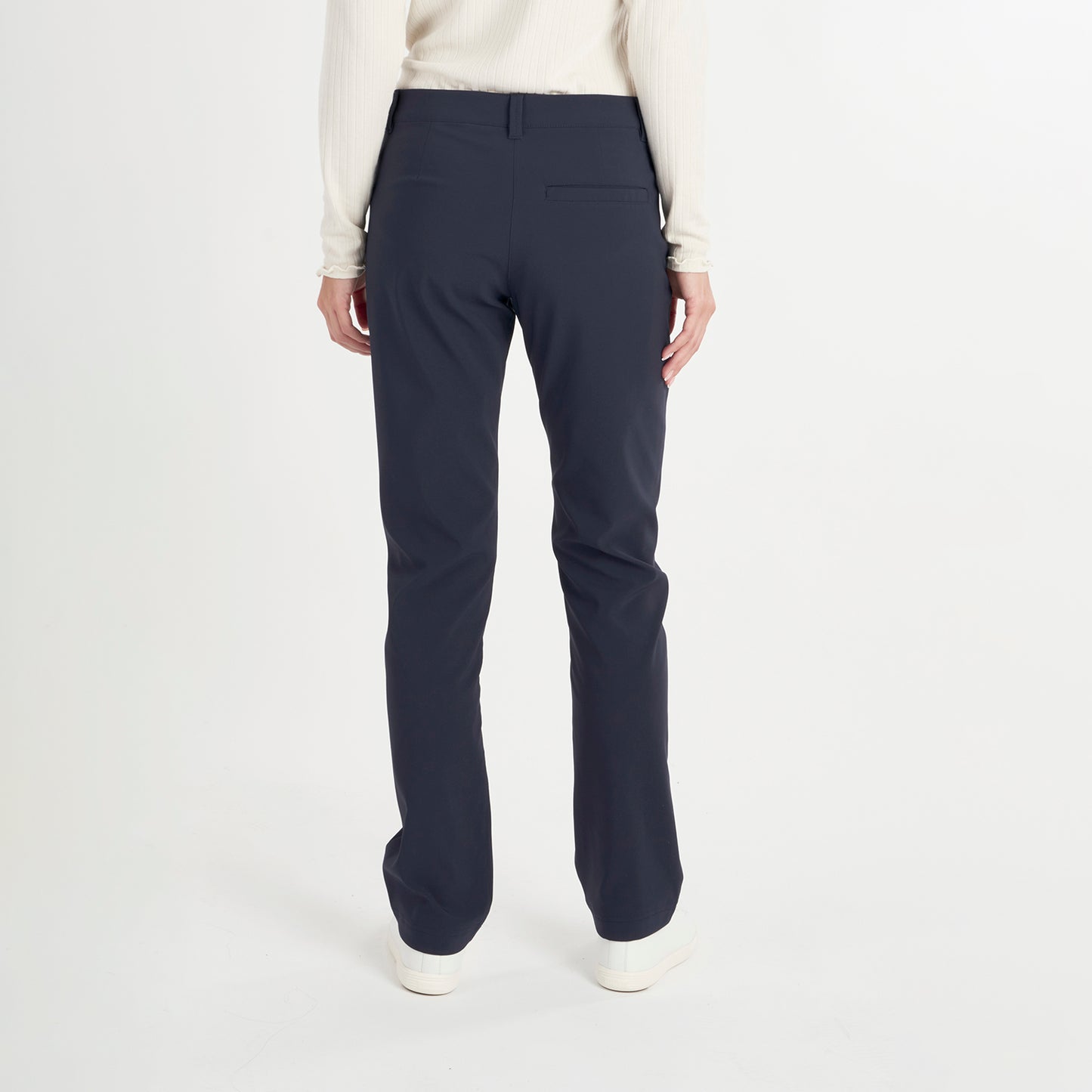 Green Lamb Slim-Fit Thermo Windbarrier Trousers in Navy