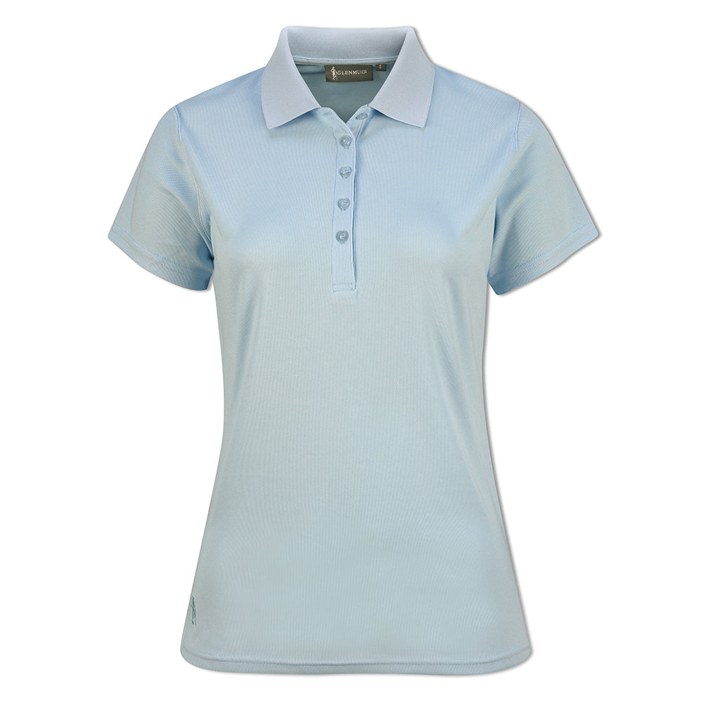 Glenmuir Ladies Short Sleeve Pique Polo with Stretch & SPF50+ in Paradise