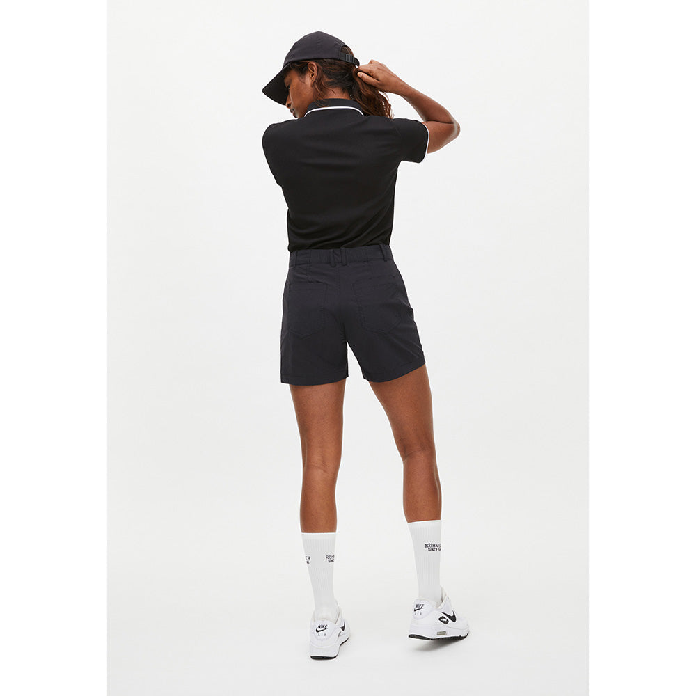 Rohnisch Ladies Black Short Golf Shorts in Black - Last Pair Size 22 Only Left