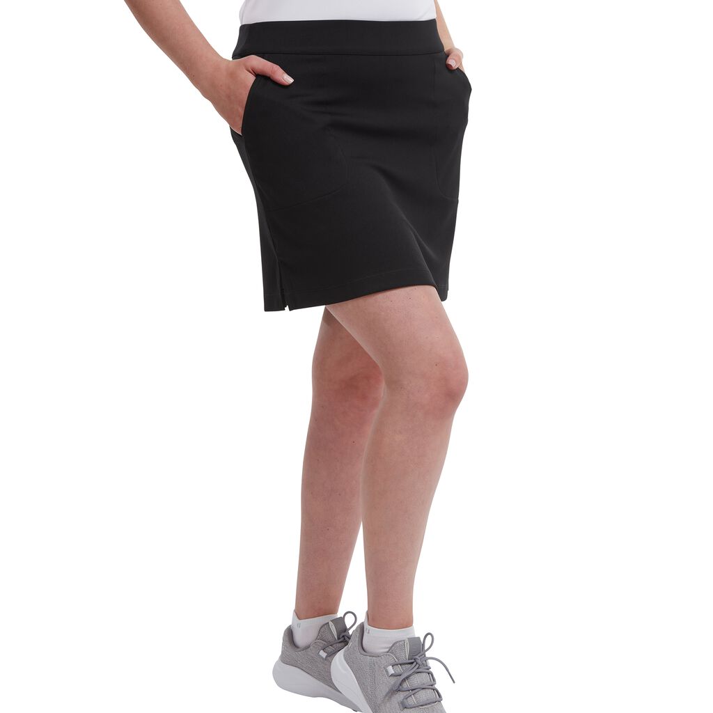 FootJoy Ladies Pull-On Soft-Stretch Skort in Black