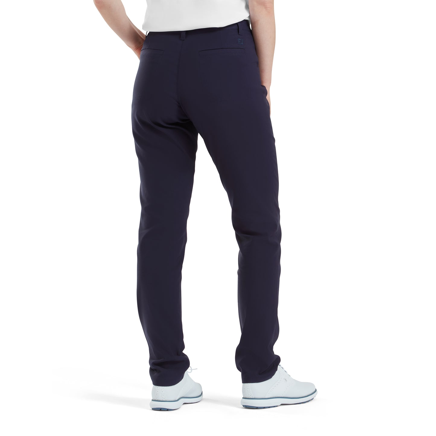 FootJoy Ladies Fleece Brushed-Back Thermal Trousers in Navy