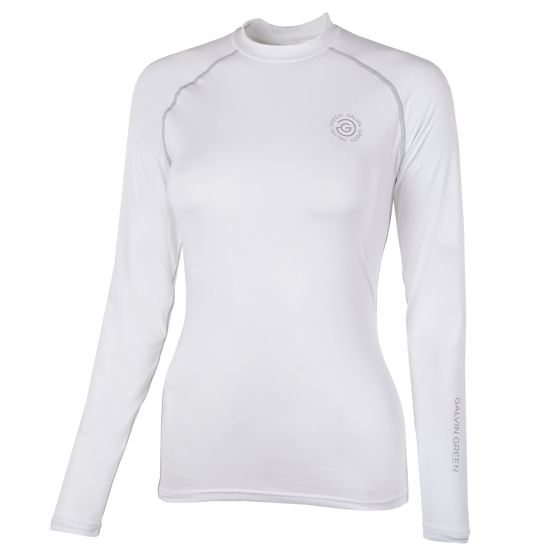 Galvin Green Ladies SKINTIGHT Long Sleeve Base Layer in White