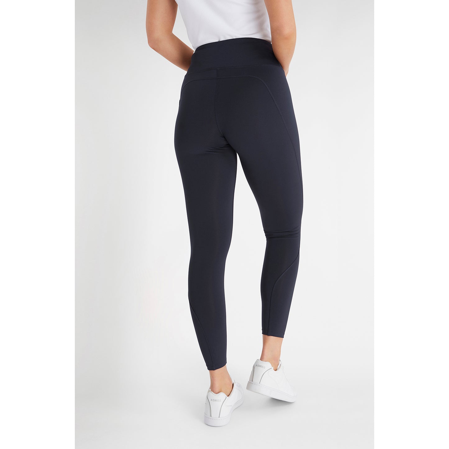 Green Lamb Ladies High Waisted Leggings in Navy