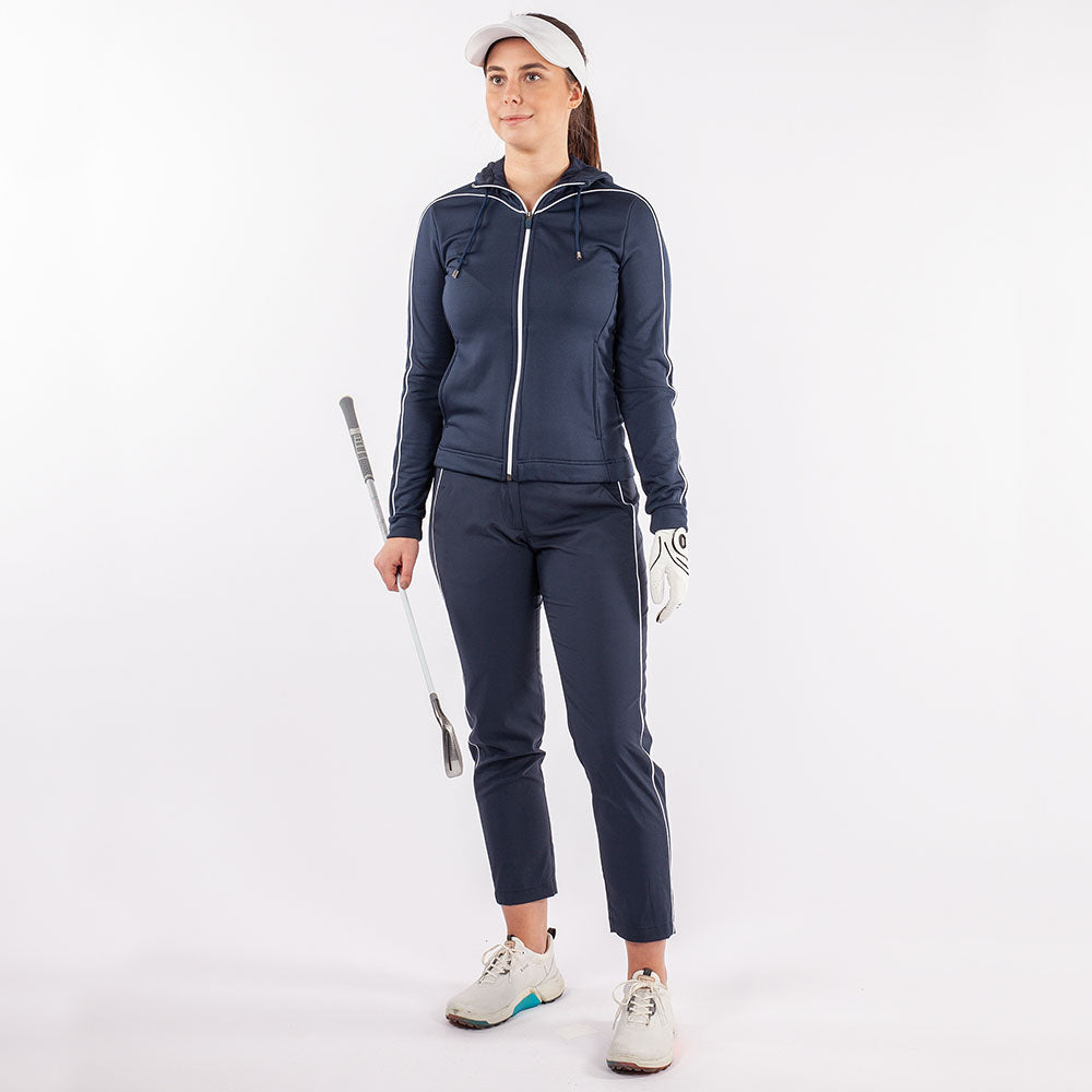 Galvin Green Ladies Insula Hooded Jacket in Navy