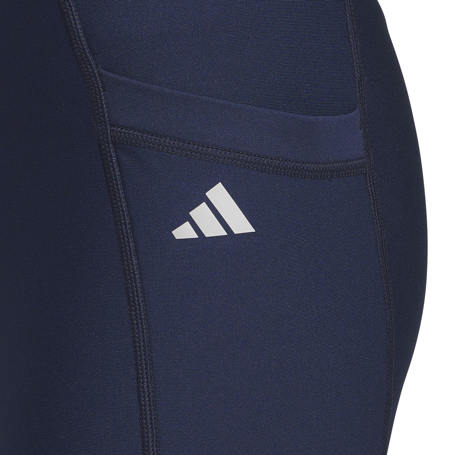 adidas Golf Ladies Navy Blue 7/8th Leggings with Brushed Inner