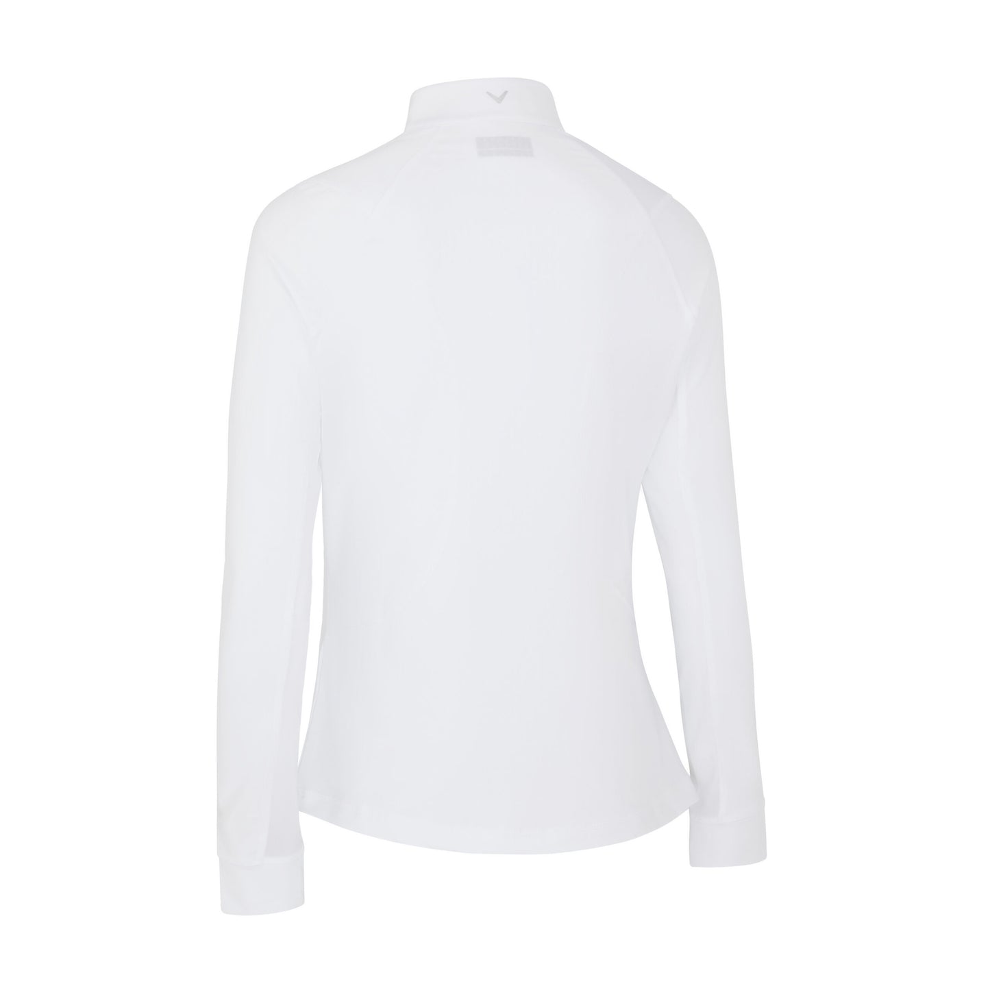 Callaway Ladies Sun Protection 1/4 Zip With Mesh Panels in BRILLIANT WHITE