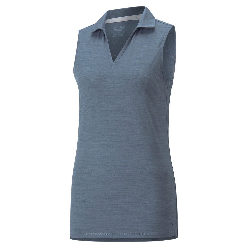 Puma Ladies Cloudspun Coast Sleeveless Golf Polo