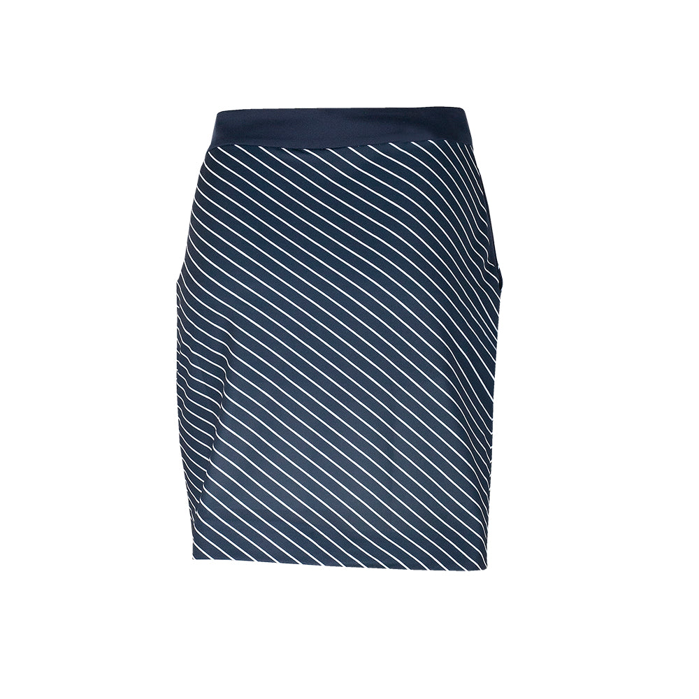 Galvin Green Ladies Navy & White VENTIL8 PLUS Skort with Straight Fit