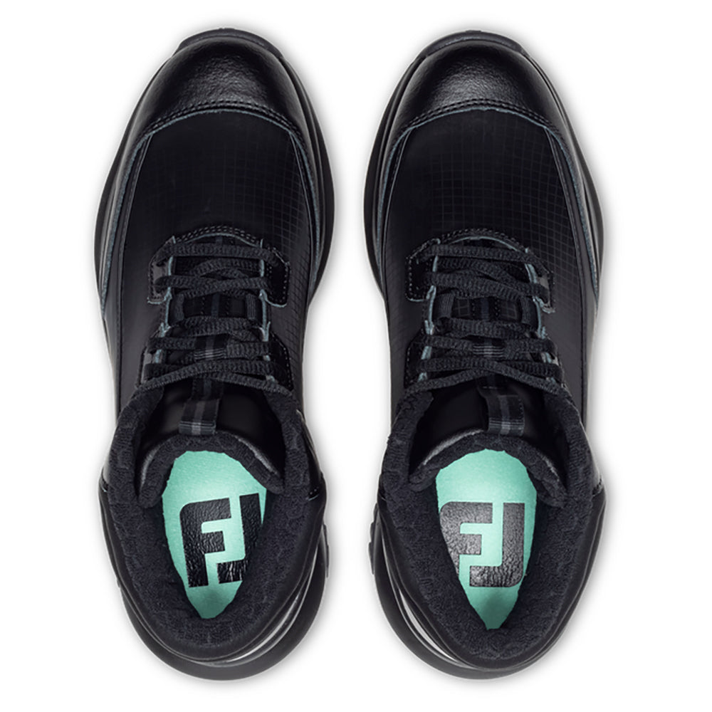 FootJoy Ladies Wide Fit Waterproof Ankle Boots with Thermal Lining in Black