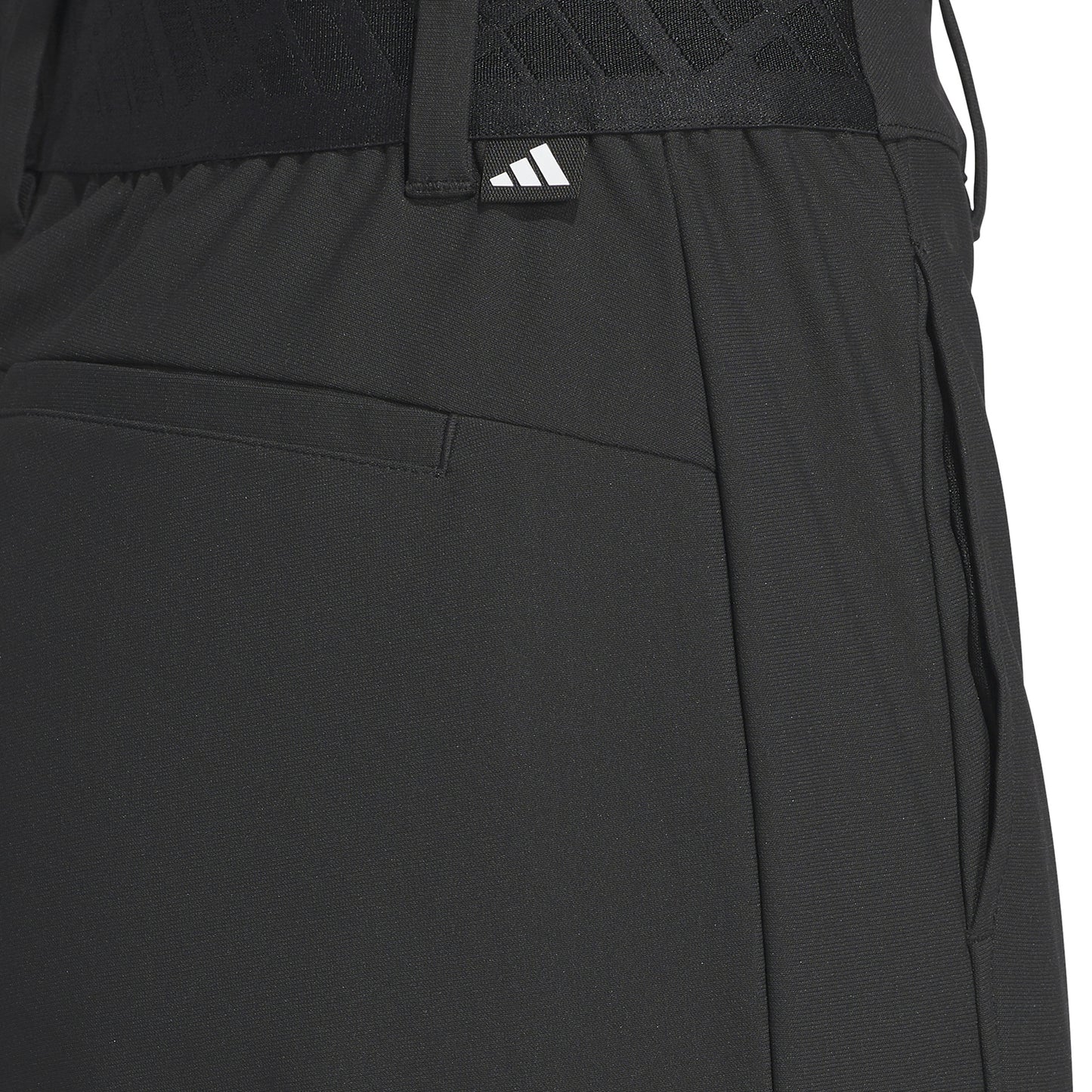 adidas Ladies Golf Trousers with Front Seam Detail in Black