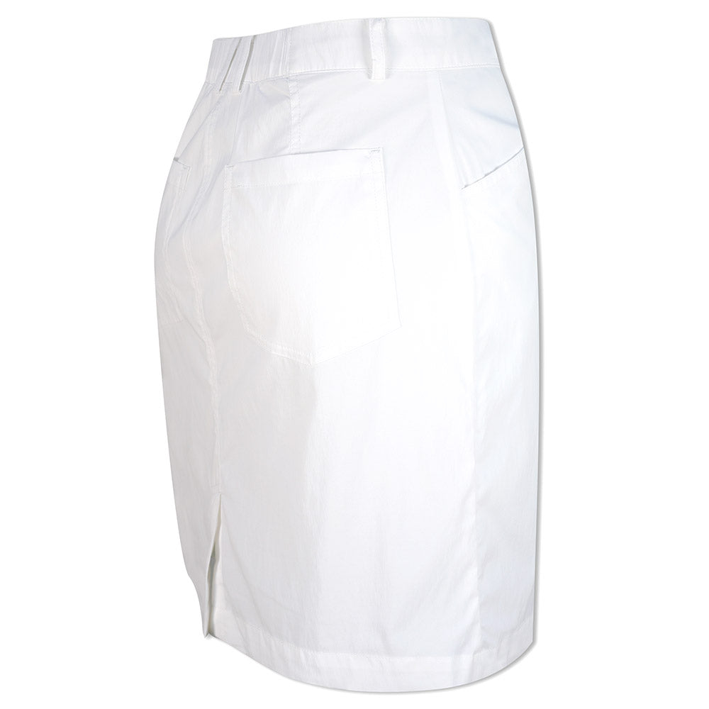 Rohnisch Ladies White Lightweight Straight Fit Stretch Skort - Last One Size 24 Only Left