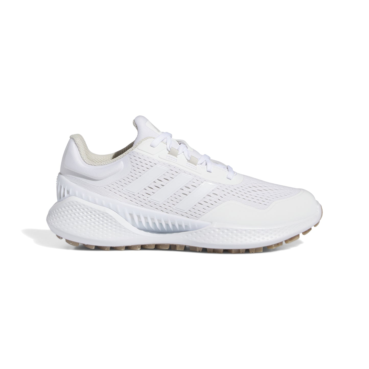 adidas Women's Lightweight Spikeless Golf Shoe in White