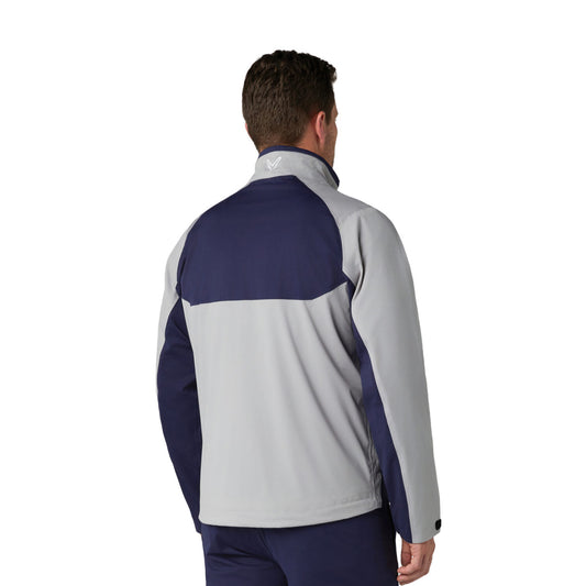 Callaway Mens Waterproof Jacket with Contrast Panels