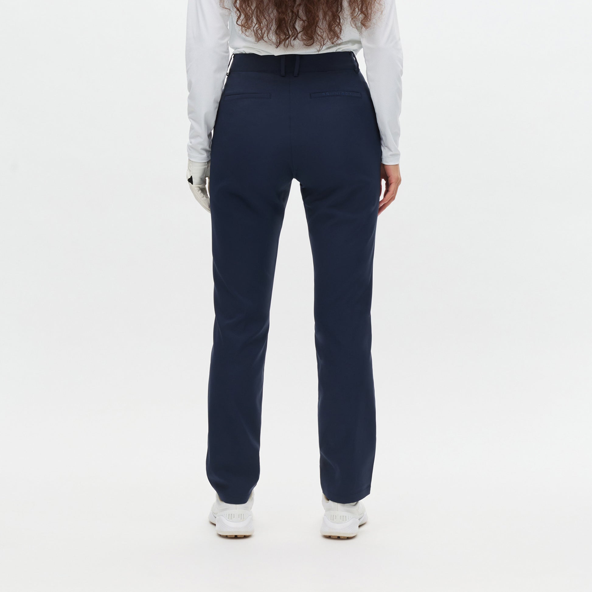 Rohnisch Ladies Navy Slim Fit Chino-Style Trousers - Lightweight & Beautifully Tailored