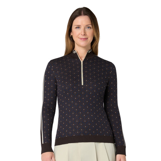 Original Penguin Ladies 1/4 Zip Sweater