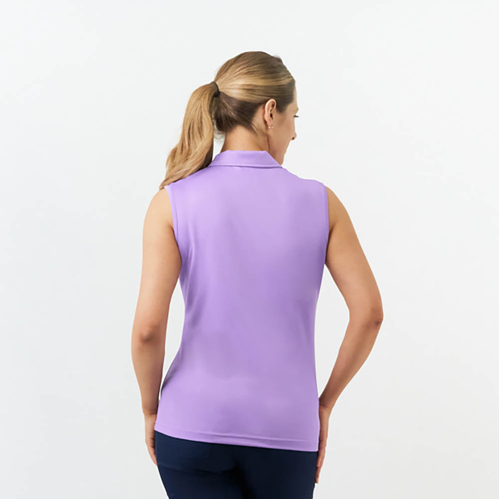 Pure Golf Ladies Silky Soft Sleeveless Polo