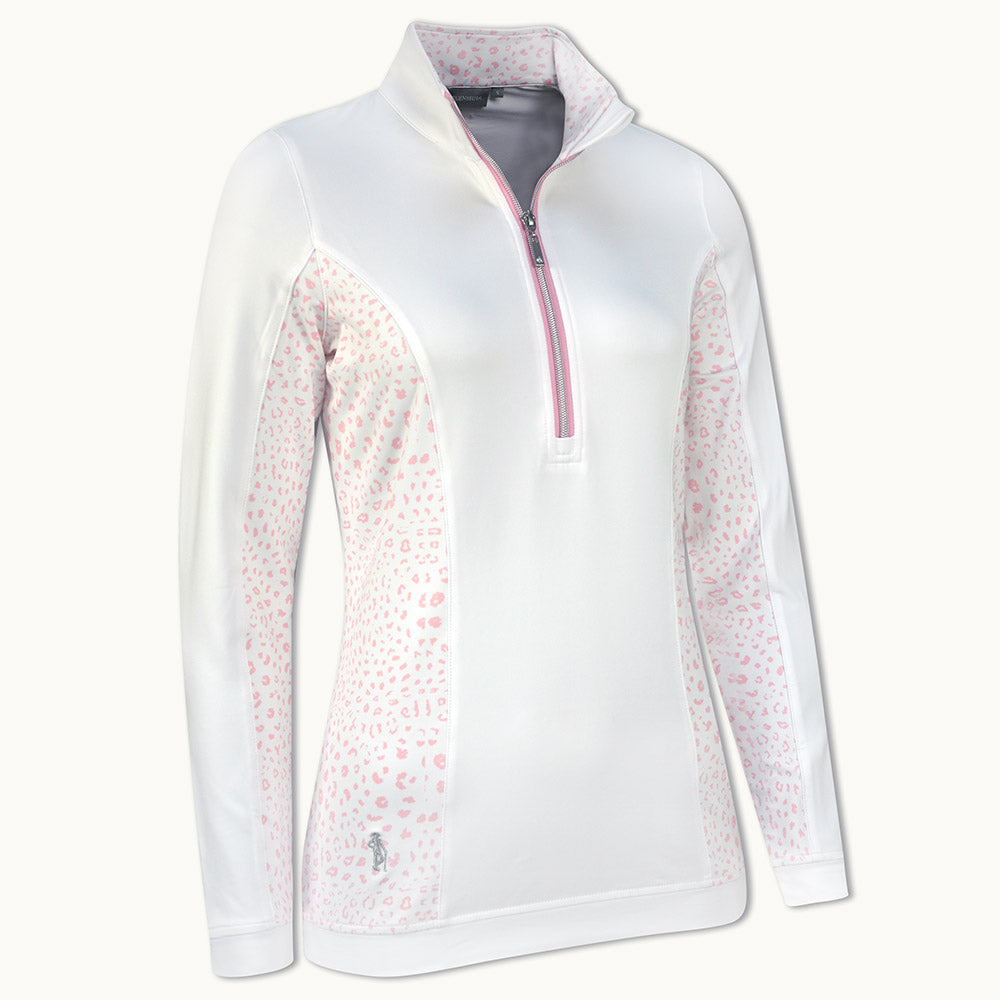 Glenmuir Ladies Lightweight Candy Animal Print Golf Mid-Layer