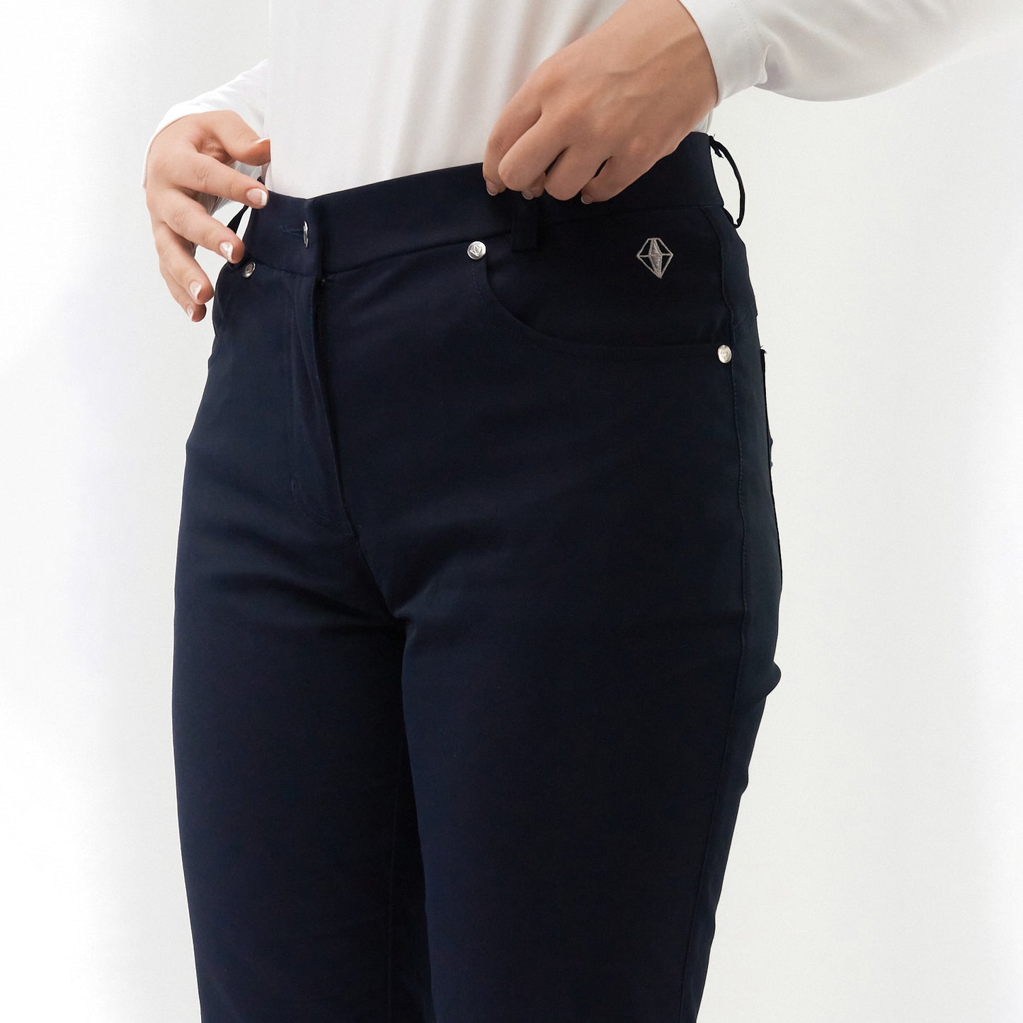 Pure Golf Ladies Trust Trouser in Navy