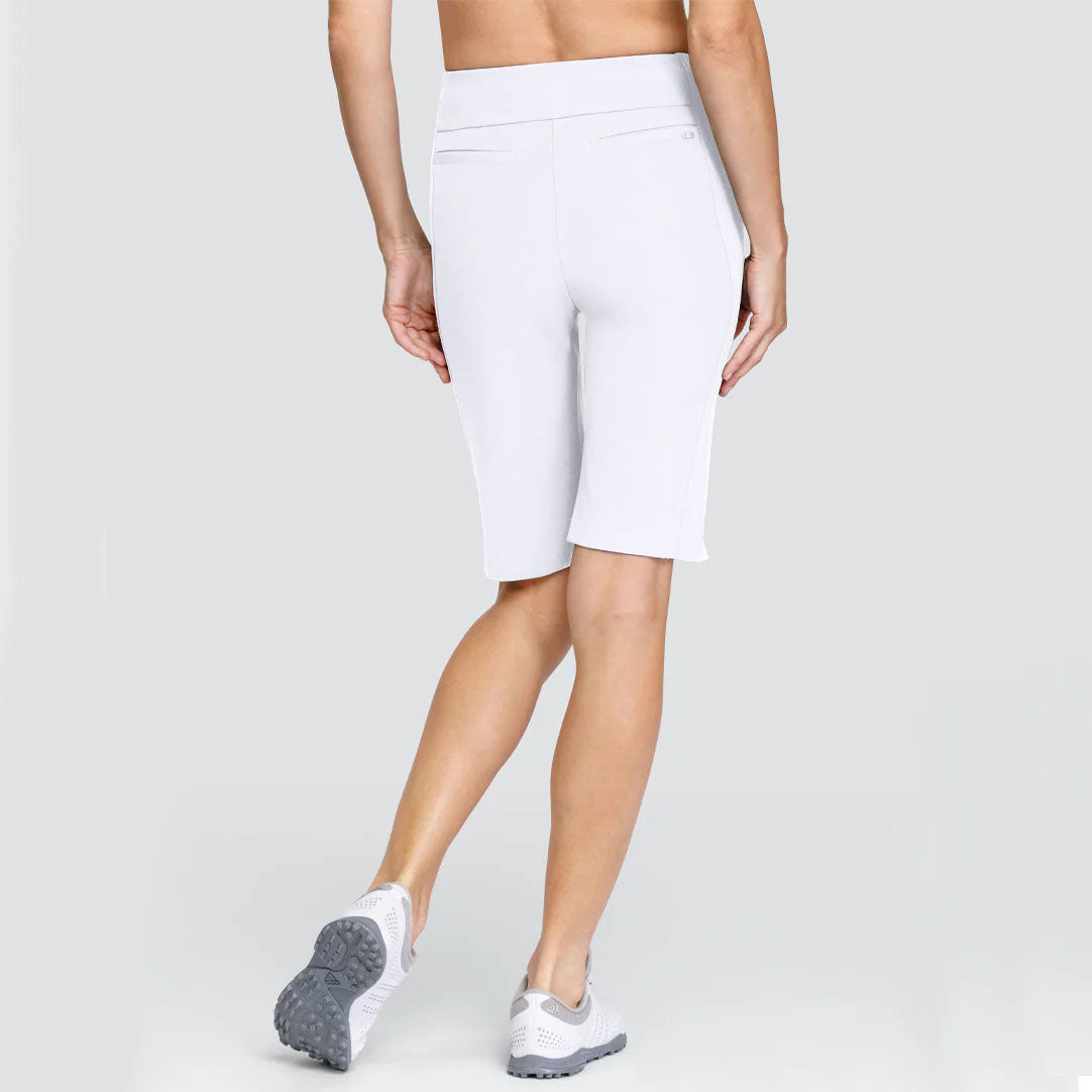 Tail Ladies Pull-On Chalk White Golf Shorts