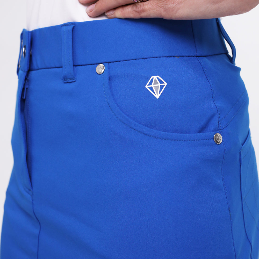 Pure Golf Ladies Stretch Skort in Royal Blue