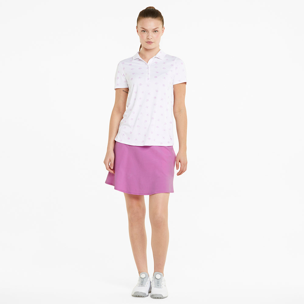 Puma Ladies PWRSHAPE Mauve Pop Golf Skort