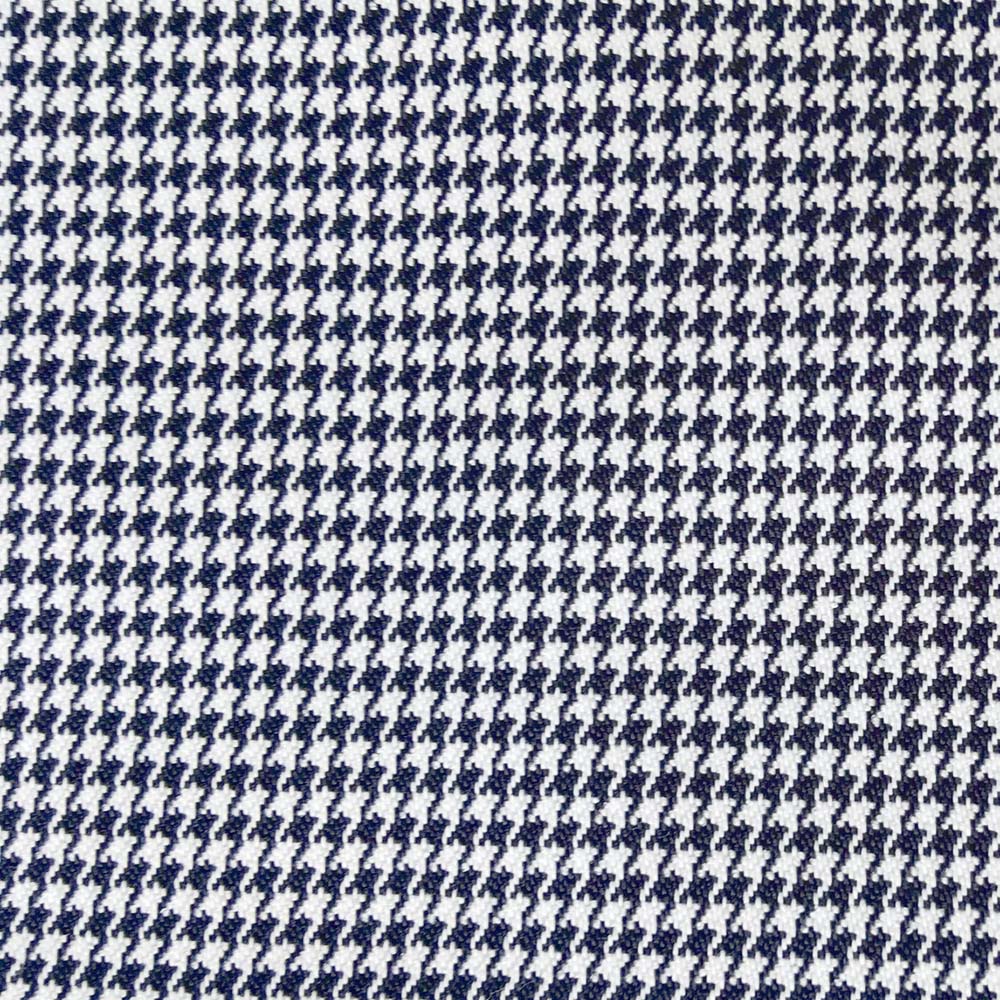 Nivo Ladies Houndstooth Check Capris in Navy & White