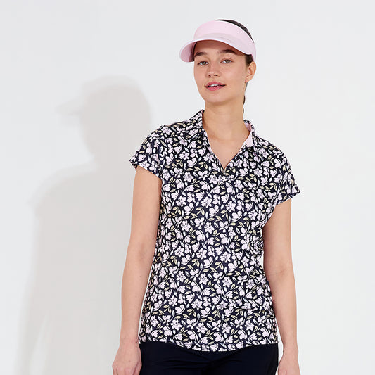 Abacus Ladies DryCool Cap Sleeve Polo - Soft, Stretch & Sun-Smart