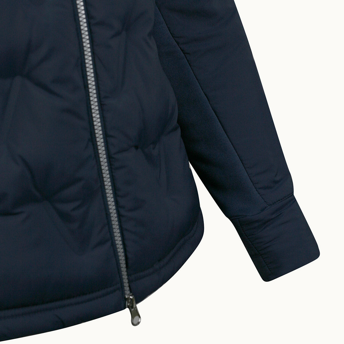 Callaway Ladies Quilted Chevron Jacket in Navy Blue