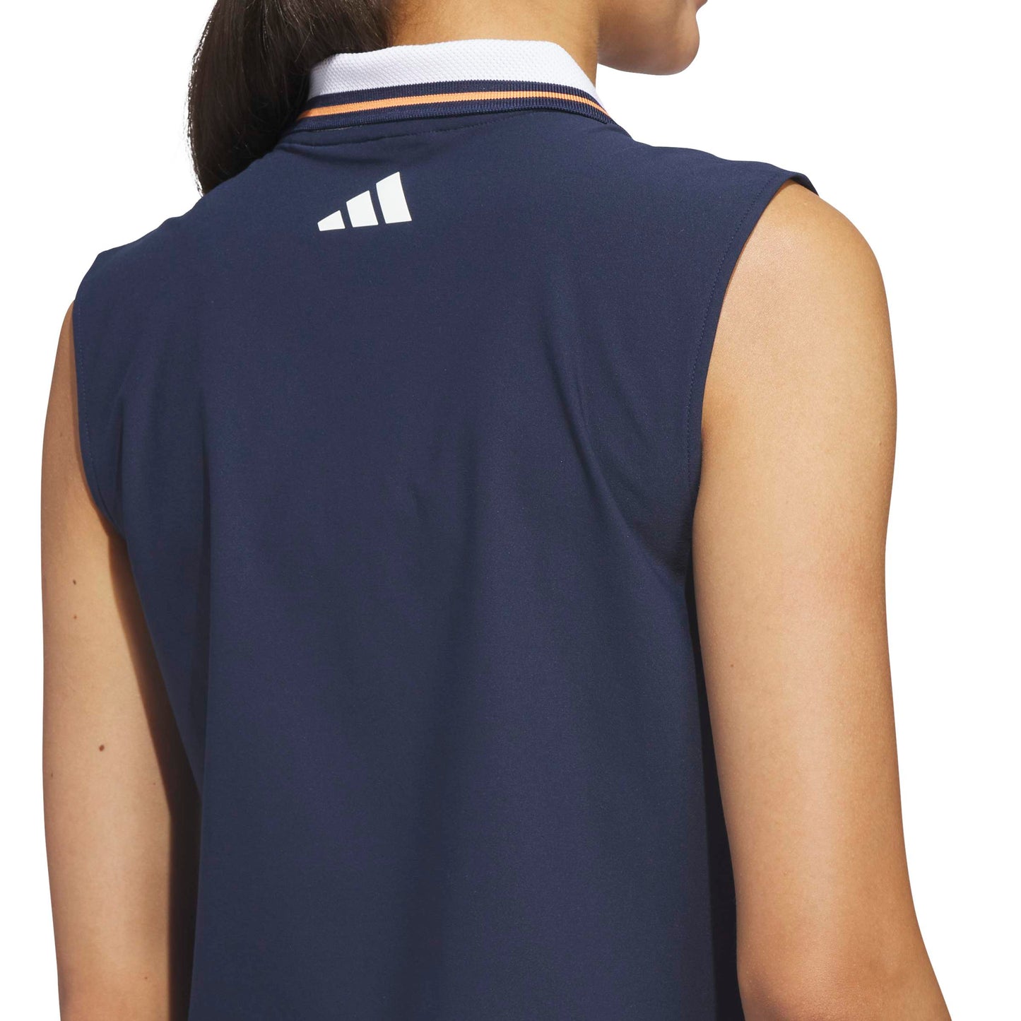 adidas Golf Ladies Navy Polo - Stylish Performance & Versatility for Warm-Weather Rounds