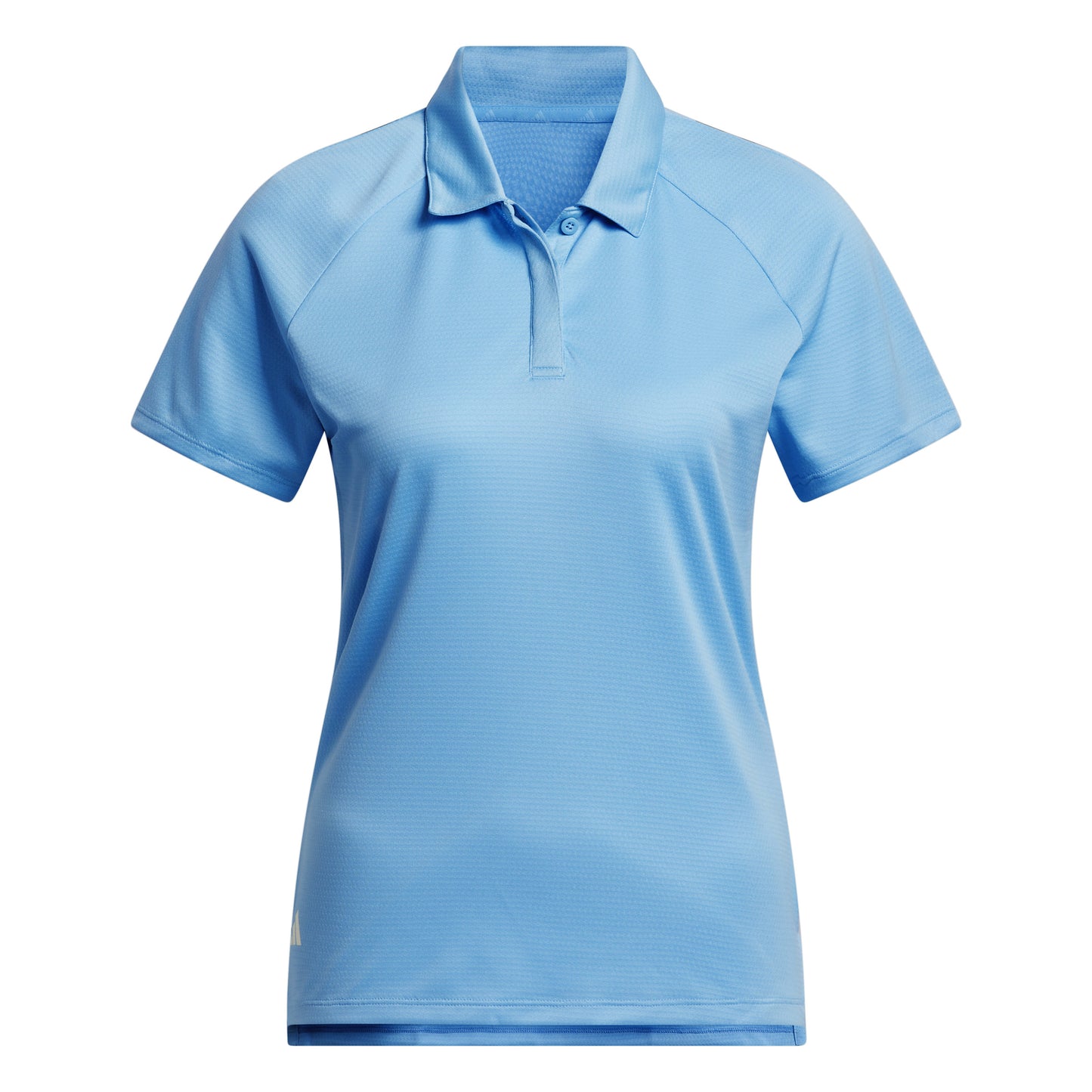 adidas Ladies Short Sleeve Golf Polo with Textured Weave Finish