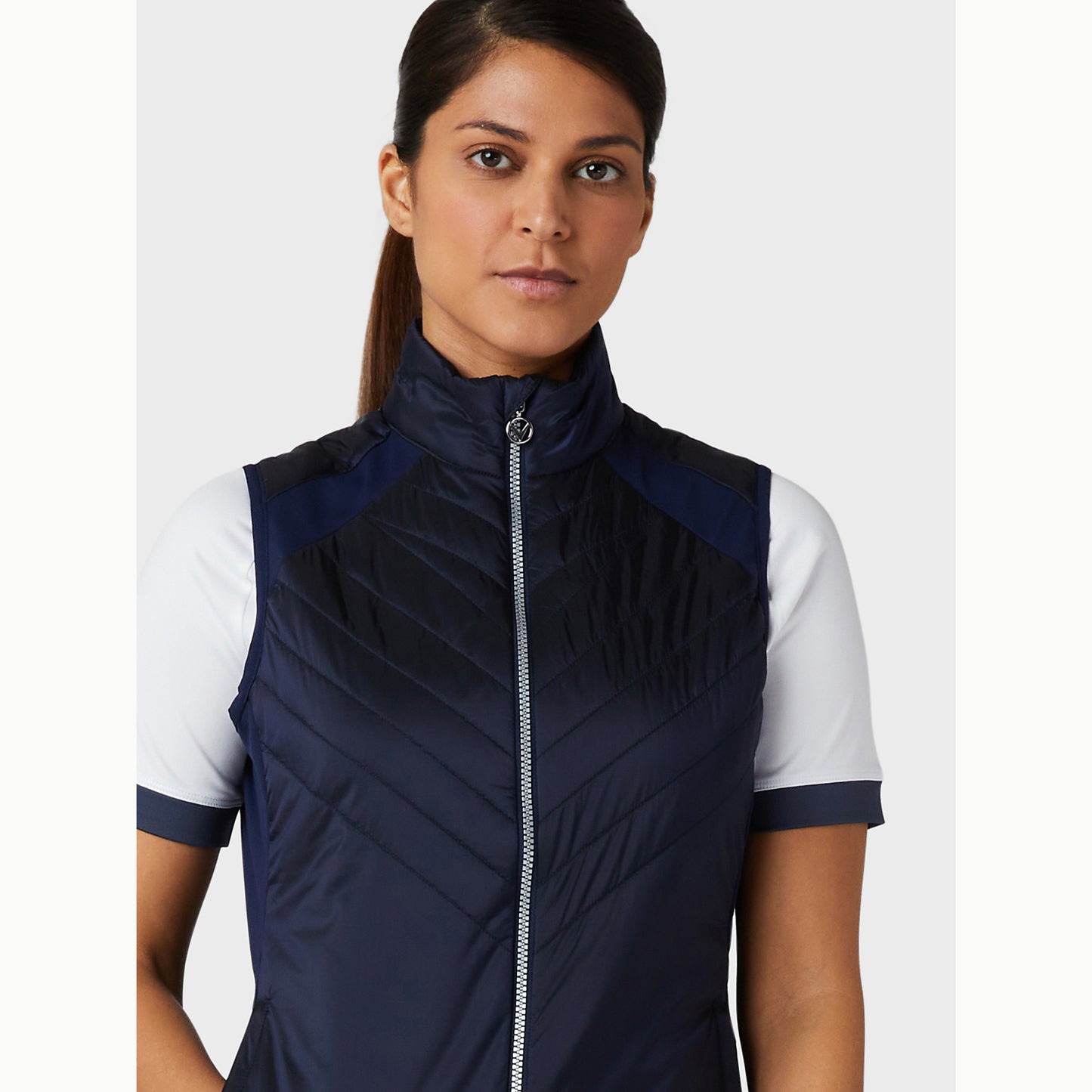 Callaway Ladies Primaloft Lightweight Quilted Gilet in Peacoat