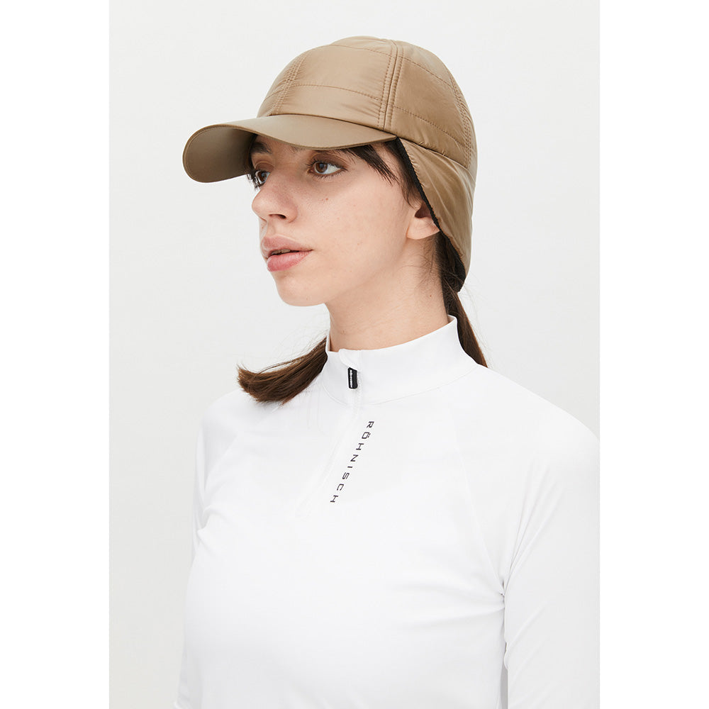 Rohnisch Ladies Quilted Thermal Golf Cap in Nougat