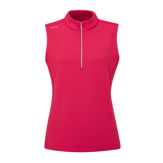 PING Ladies Half-Zip Golf Vest