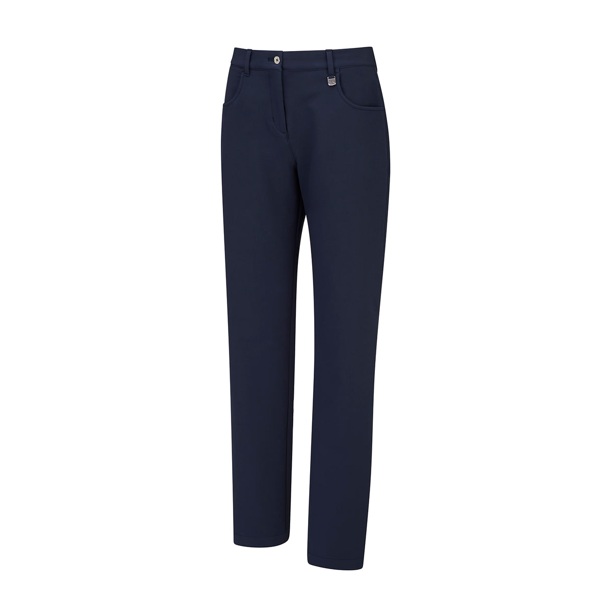 PING Ladies Navy Thermal Golf Trousers with Water-Resistant Finish