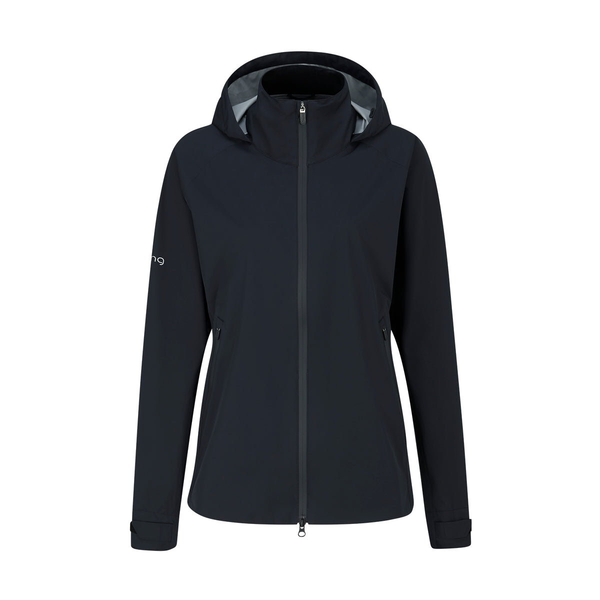 PING Ladies Black Waterproof Golf Jacket