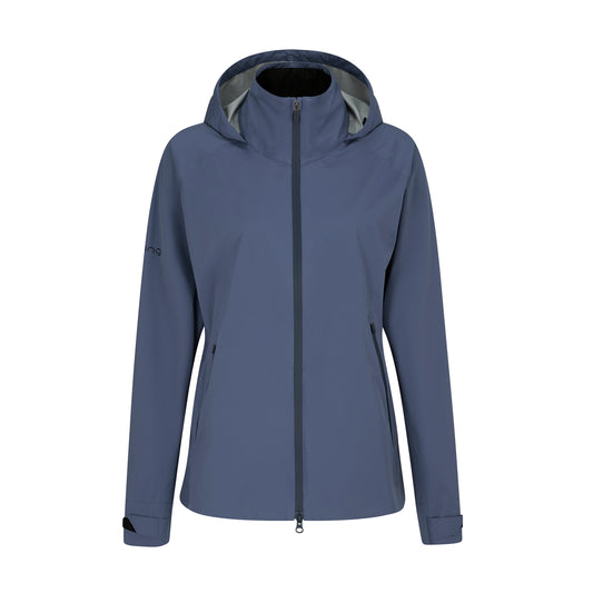 PING Ladies Waterproof Golf Jacket with Packable Hood